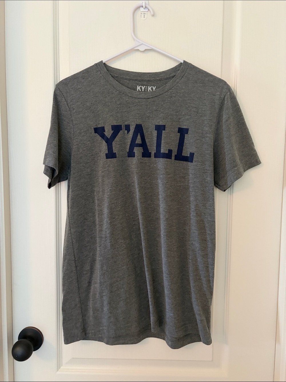 Kentucky For Kentucky - Y'all Tee Shirt - Grey - size Medium